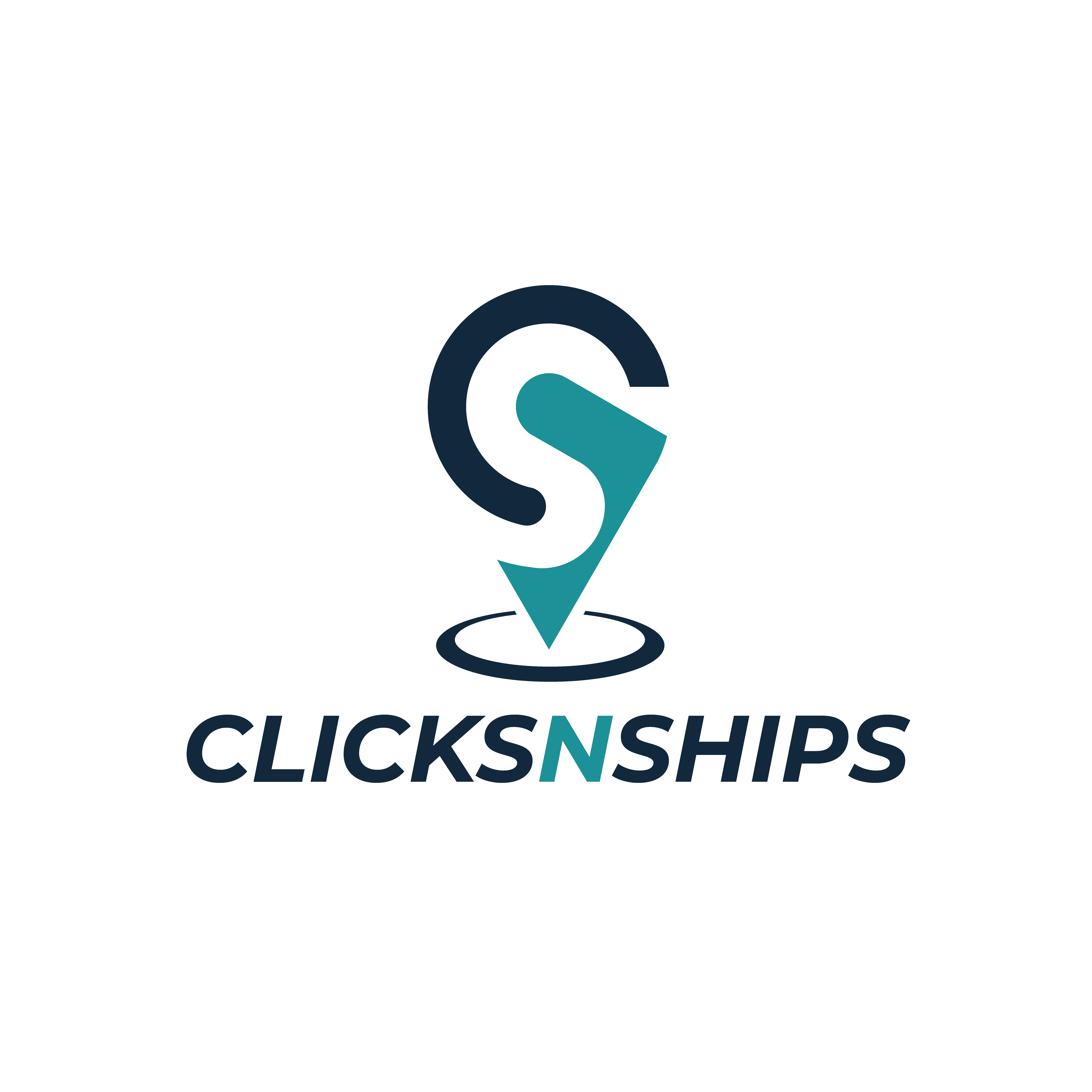 Clicks and Ships Logo